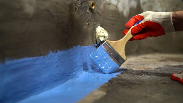 Large-scale Interior Drainage System work completed in Etlan, VA by SJ Waterproofing Pros